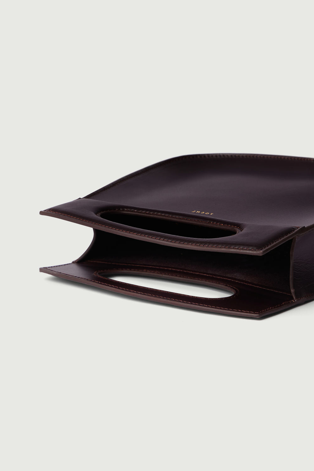 Sac Cheri - Bordeaux Foncé - Cuir - Femme vue 5