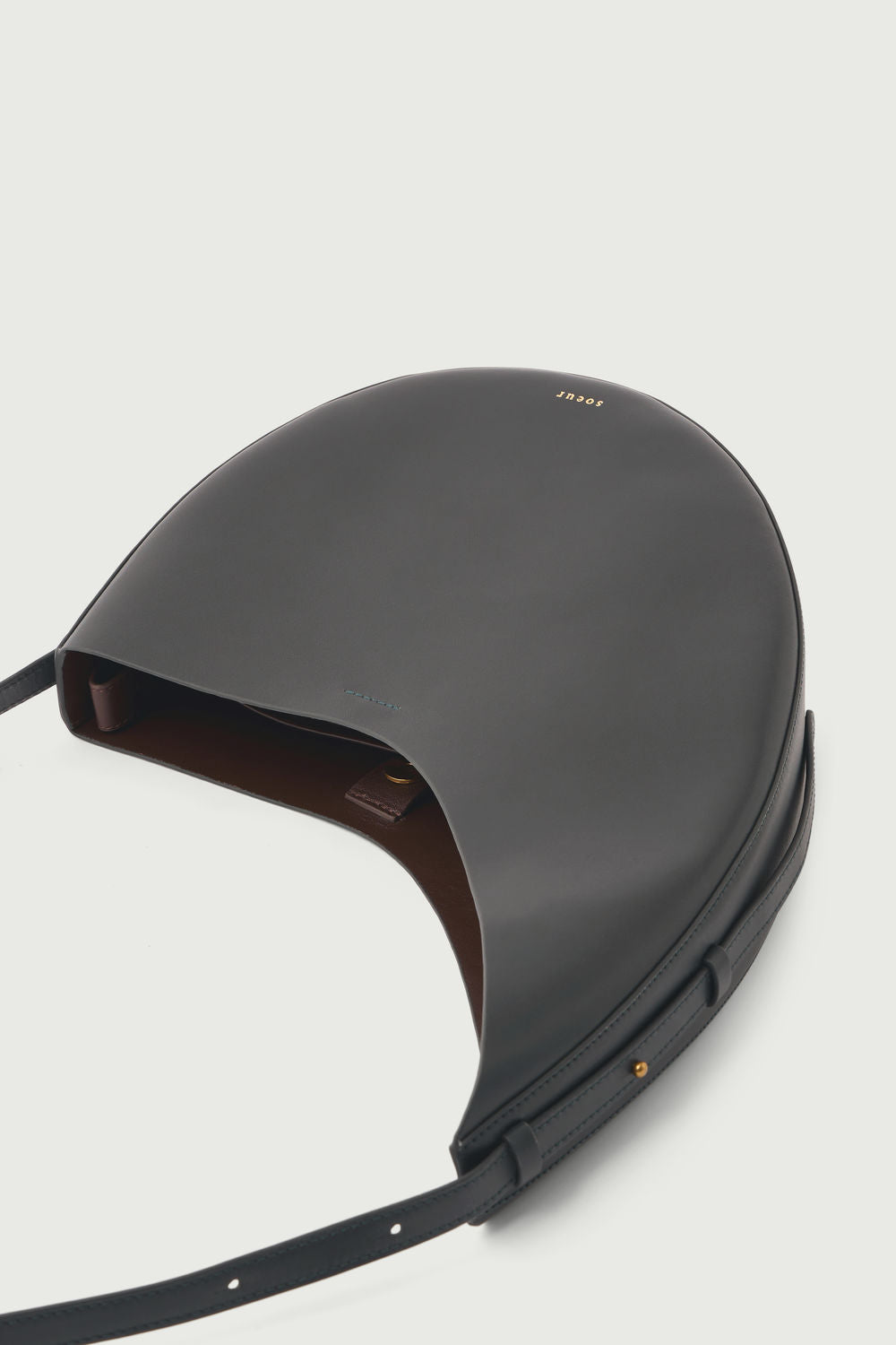 Sac Winona - Acier - Cuir - Femme vue 4