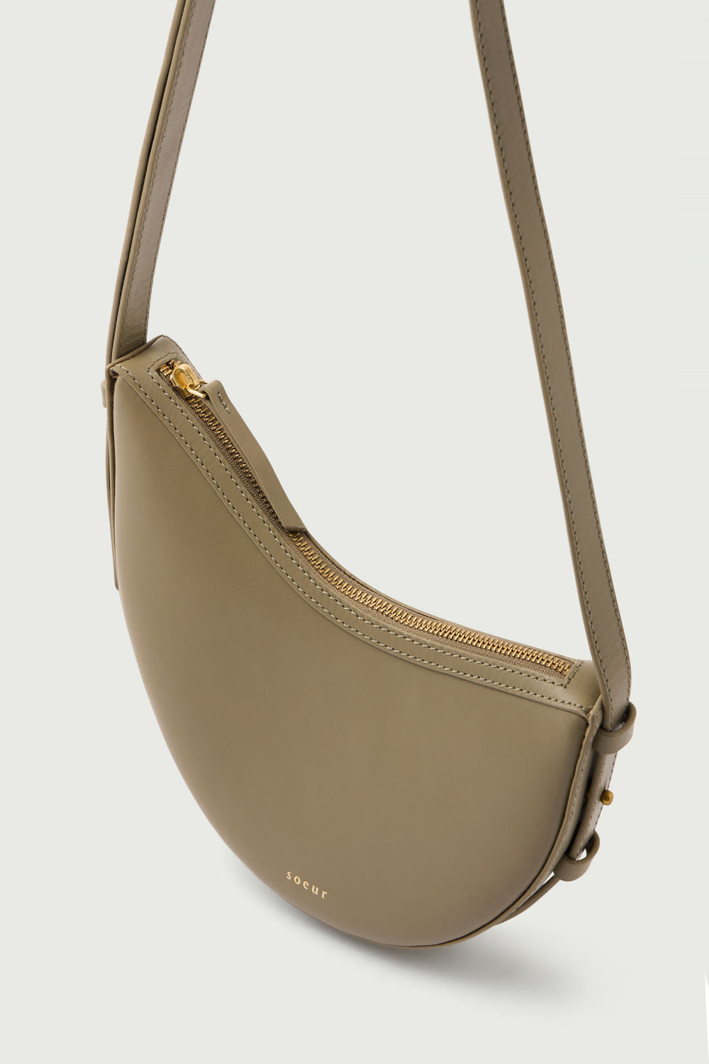 Sac Wino Mini - Argile - Cuir - Femme vue 3