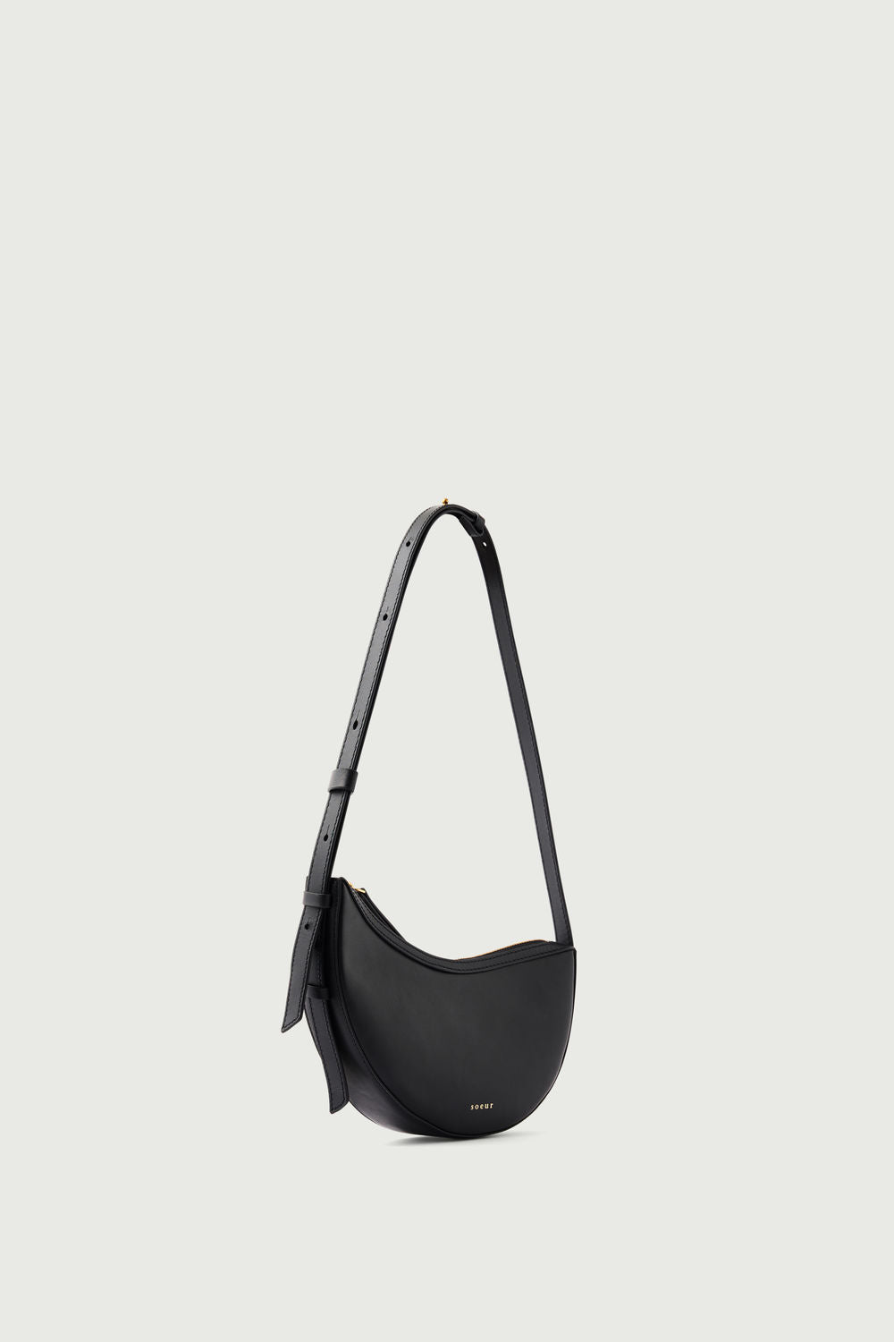 Sac Wino Mini - Noir - Cuir - Femme vue 3