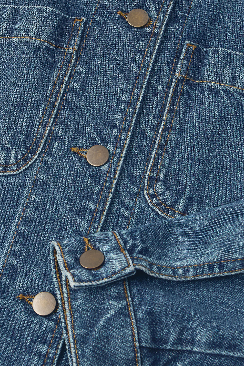 Veste Garry - Bleu - Coton - Femme vue 5